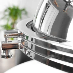 Pendelleuchte Ø45cm Industrie Wohnzimmerlampe Chrom