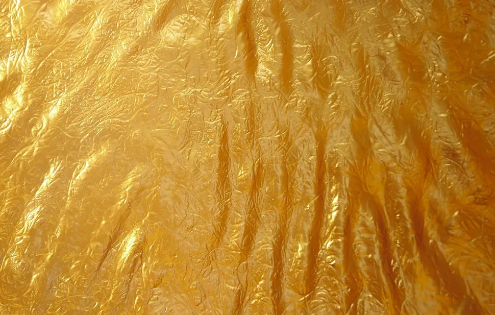 Pendelleuchte Ø50cm rund Modern Design Gold schwarz