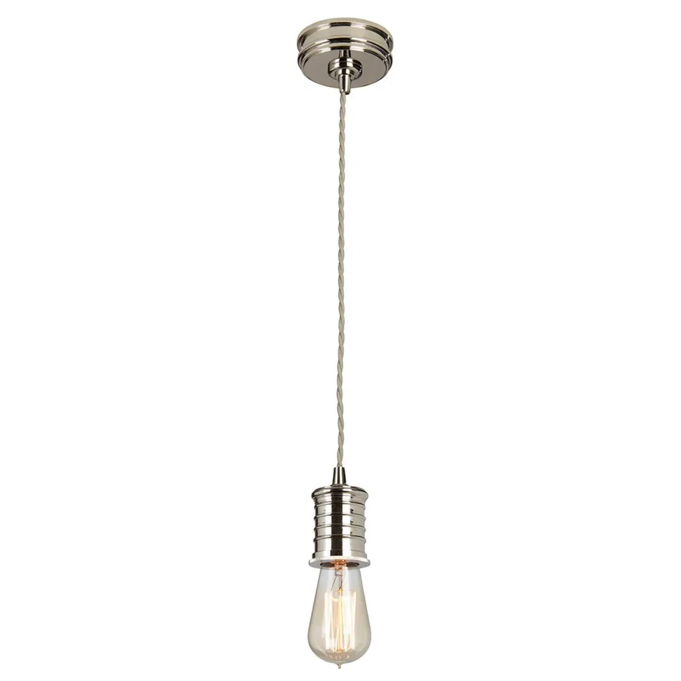 Pendelleuchte COLGAR Messing Nickel Esstisch Lampe