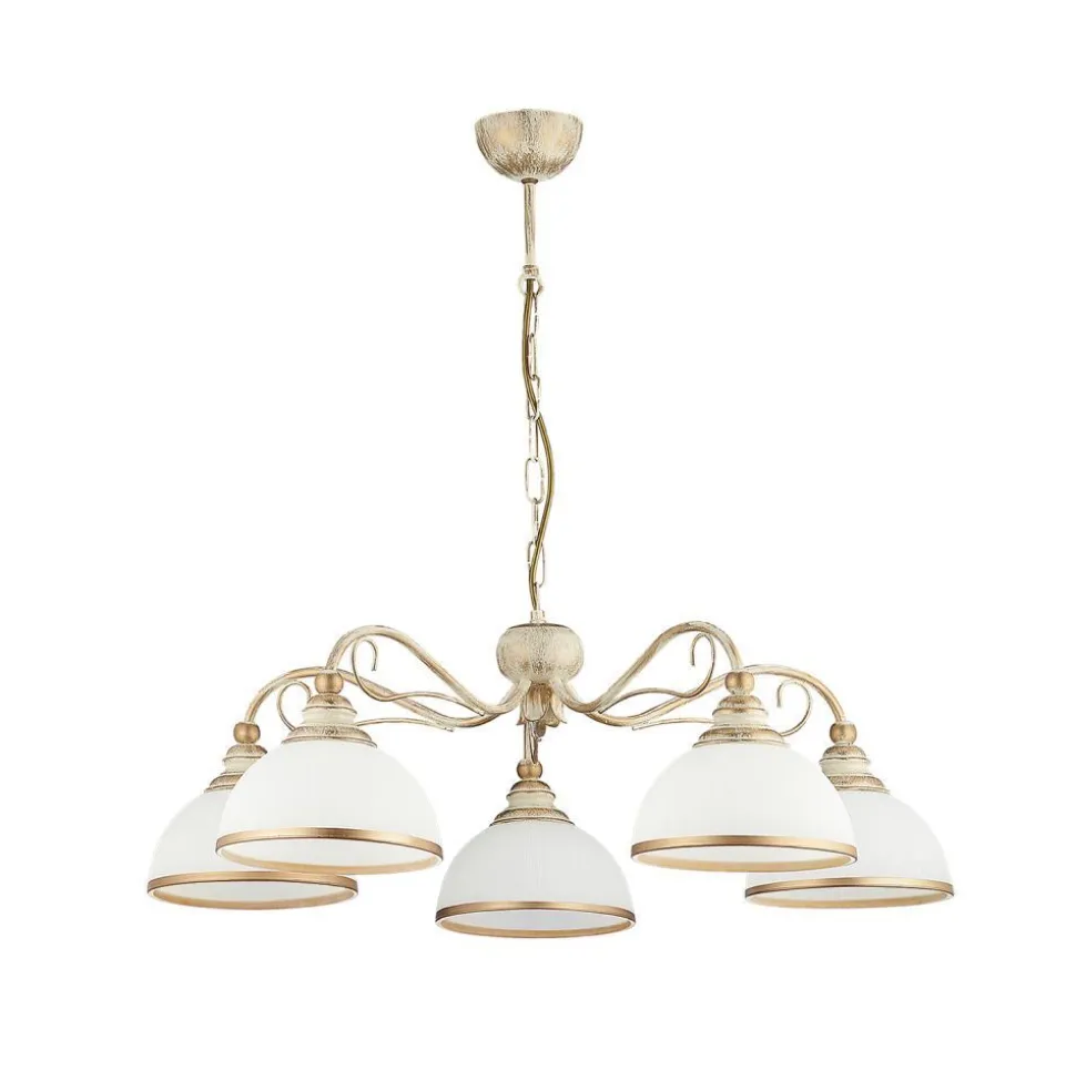 Pendelleuchte DELMARE Weiß Ø74cm Esszimmer Lampe