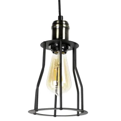 Pendelleuchte DURHAM in Kupfer E27 Industrial Design