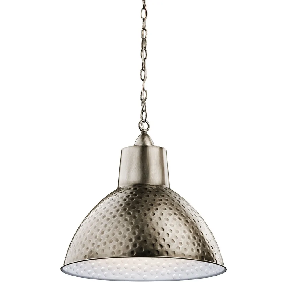 Pendelleuchte ESRA in Zinn kürzbar Ø47cm Lampe