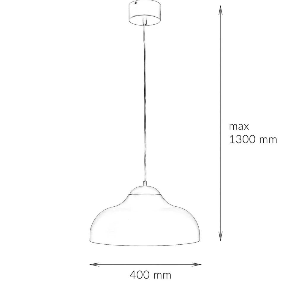 Pendelleuchte Esstisch Metall rund 40 cm Schwarz Gold