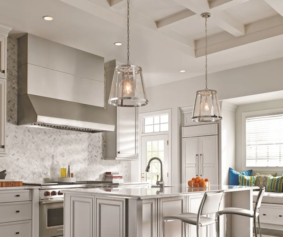 Pendelleuchte FLOR Nickel Ø41cm Lampe Wohnzimmer