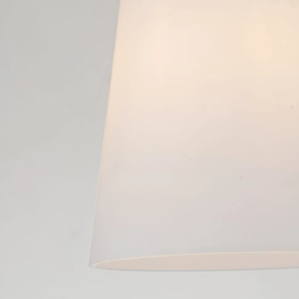 Pendelleuchte Glas Metall Ø 18,4 cm E27 Gold antik Weiß