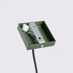 Pendelleuchte Grün schmal B: 8 cm H: max. 118 cm GU10 Modern