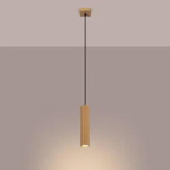 Pendelleuchte GU10 B: 8 cm H: max. 118 cm Aluminium in Gold