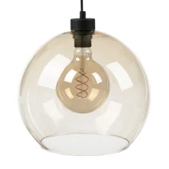 Pendelleuchte in Bernstein KALETE Esstisch Lampe