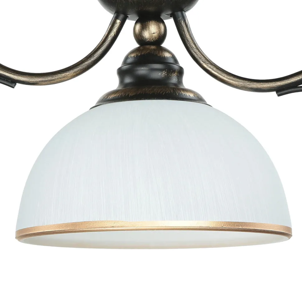 Pendelleuchte in Braun antik L:74cm Esstisch Lampe