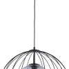 Pendelleuchte in Graphit Schwarz Esszimmer Lampe