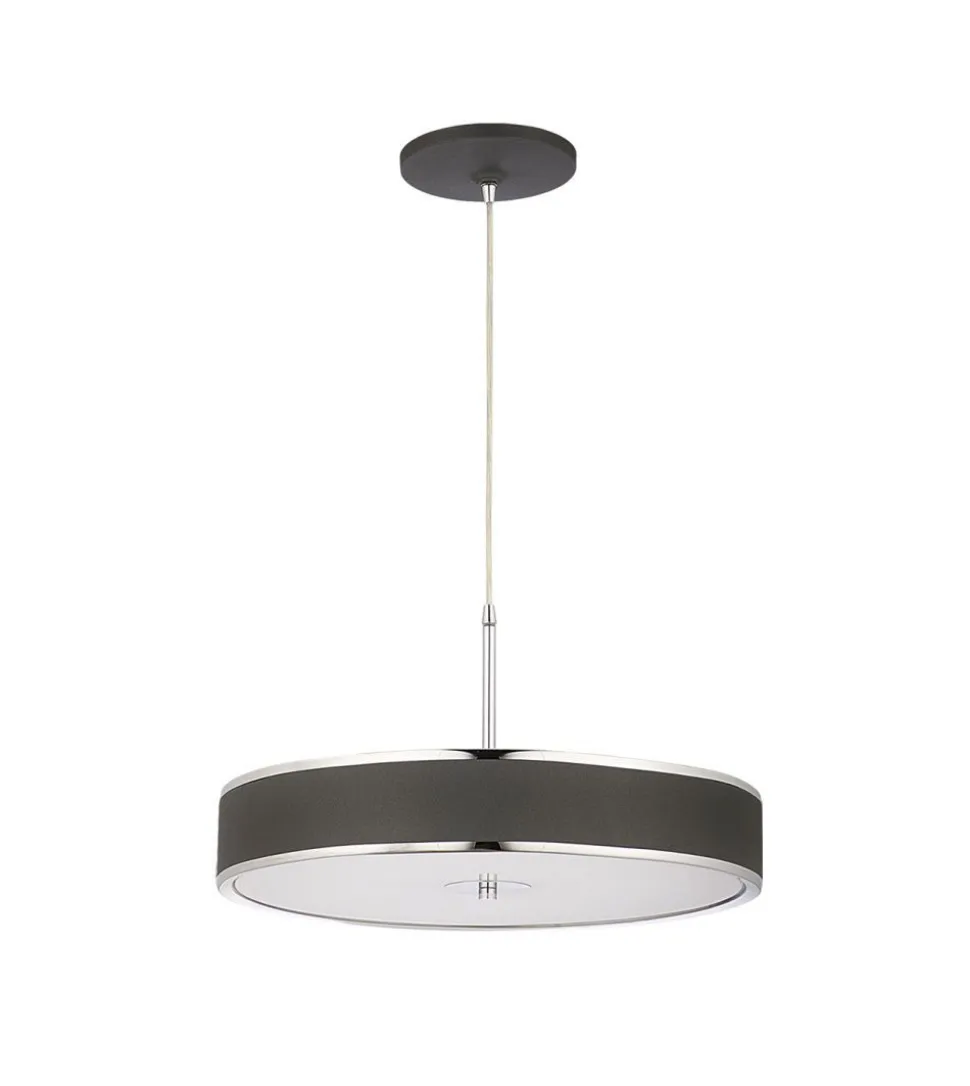 Pendelleuchte in Graphit Ø48cm LORSAN Lampe