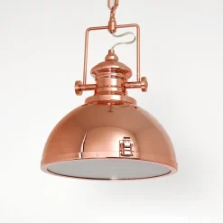 Pendelleuchte INDUSTRIAL in Kupfer