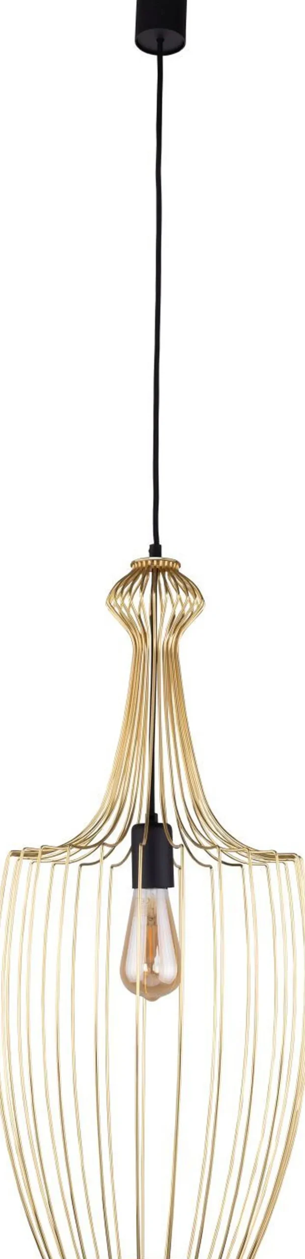 Pendelleuchte JULIUS Gold Messing Wohnzimmer Lampe