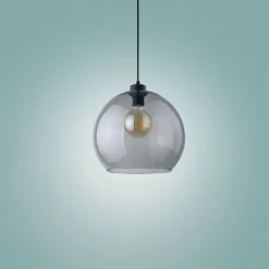 Pendelleuchte KALETE in Graphit Esstisch Lampe