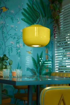 Pendelleuchte Keramik E27 Ø 35 cm rund H: max. 148 cm