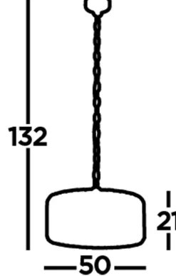 Pendelleuchte Kristall rund D: 50 cm 5x E27 Art Déco