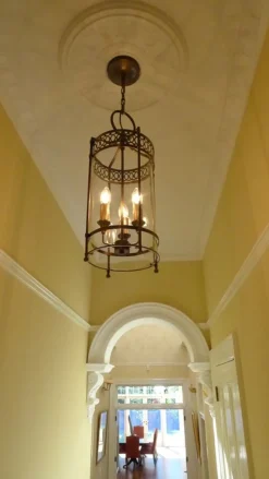 Pendelleuchte KUPOLA Nickel Ø26cm kürzbar Lampe