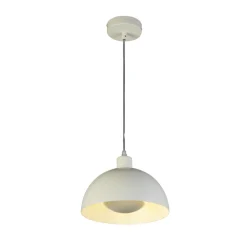 Pendelleuchte Loft E27 bis 60 W Ø25 cm Metall in Creme