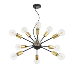 Pendelleuchte Metall B: 75 cm H: max. 156,2 cm E27