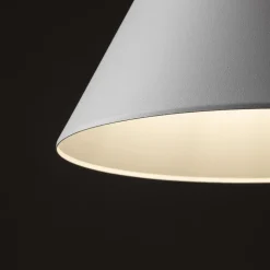 Pendelleuchte Metall D: 32 cm H: max. 165 cm Weiß E27