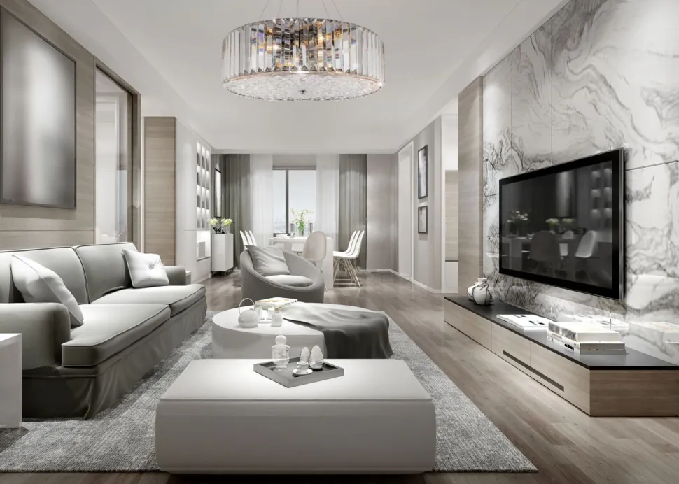 Pendelleuchte Metall Glas D: 40 cm H: max. 85,8 cm E27