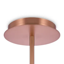 Pendelleuchte Metall Glas H: max. 140 cm E14 Modern