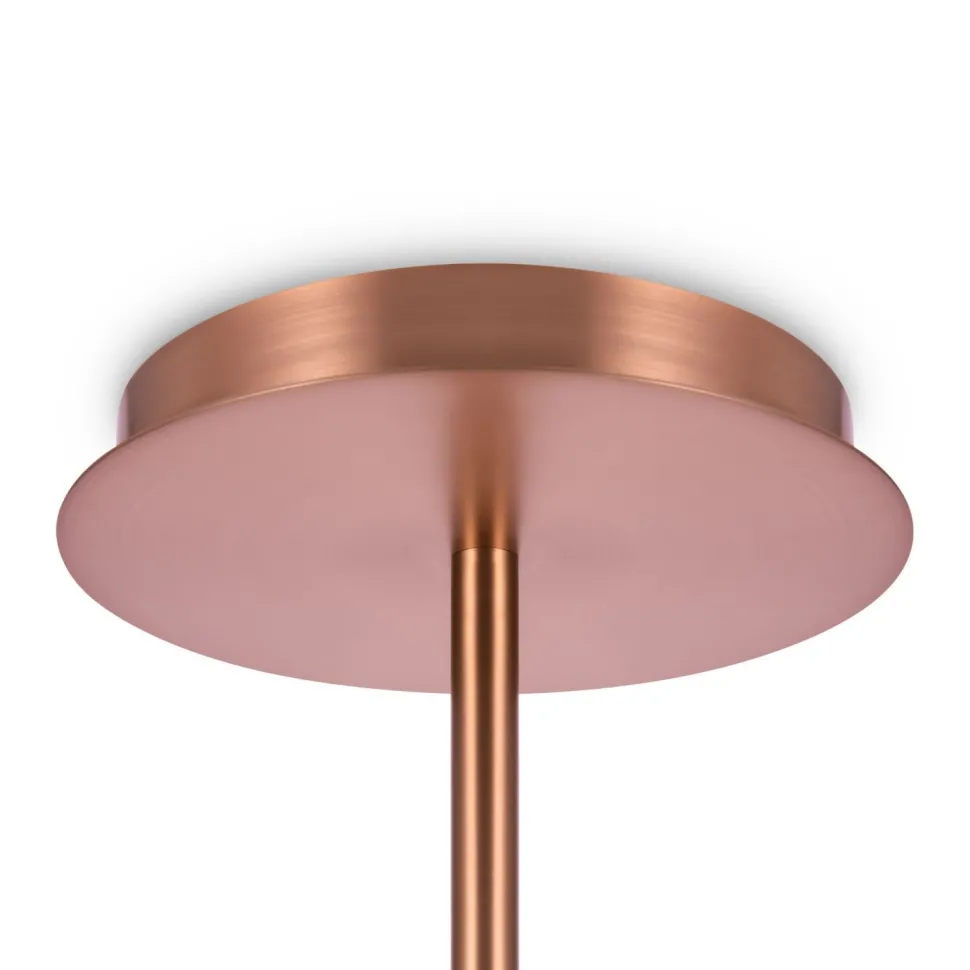 Pendelleuchte Metall Glas H: max. 140 cm E14 Modern