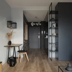 Pendelleuchte Metall Rauchglas G9 B: 67 cm Kugelschirm