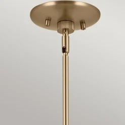 Pendelleuchte Metall verstellbar 4x E27 Up Down L: 130,3 cm