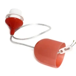 Pendelleuchte Orange rund Esstisch Retro ADANIA