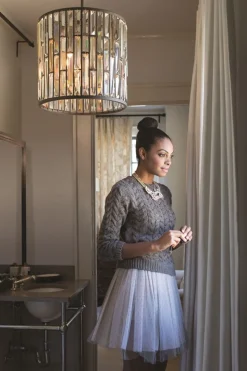 Pendelleuchte PRAMEA Bronze Ø41cm kürzbar Lampe