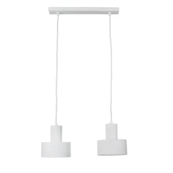 Pendelleuchte Rif Weiß 2 flammig