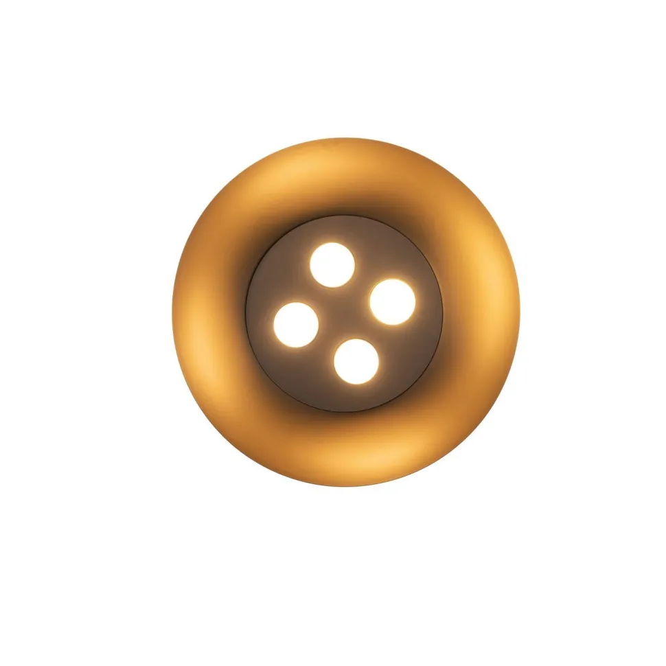 Pendelleuchte rund Ø 50 cm Braun matt Metall 4x GX53