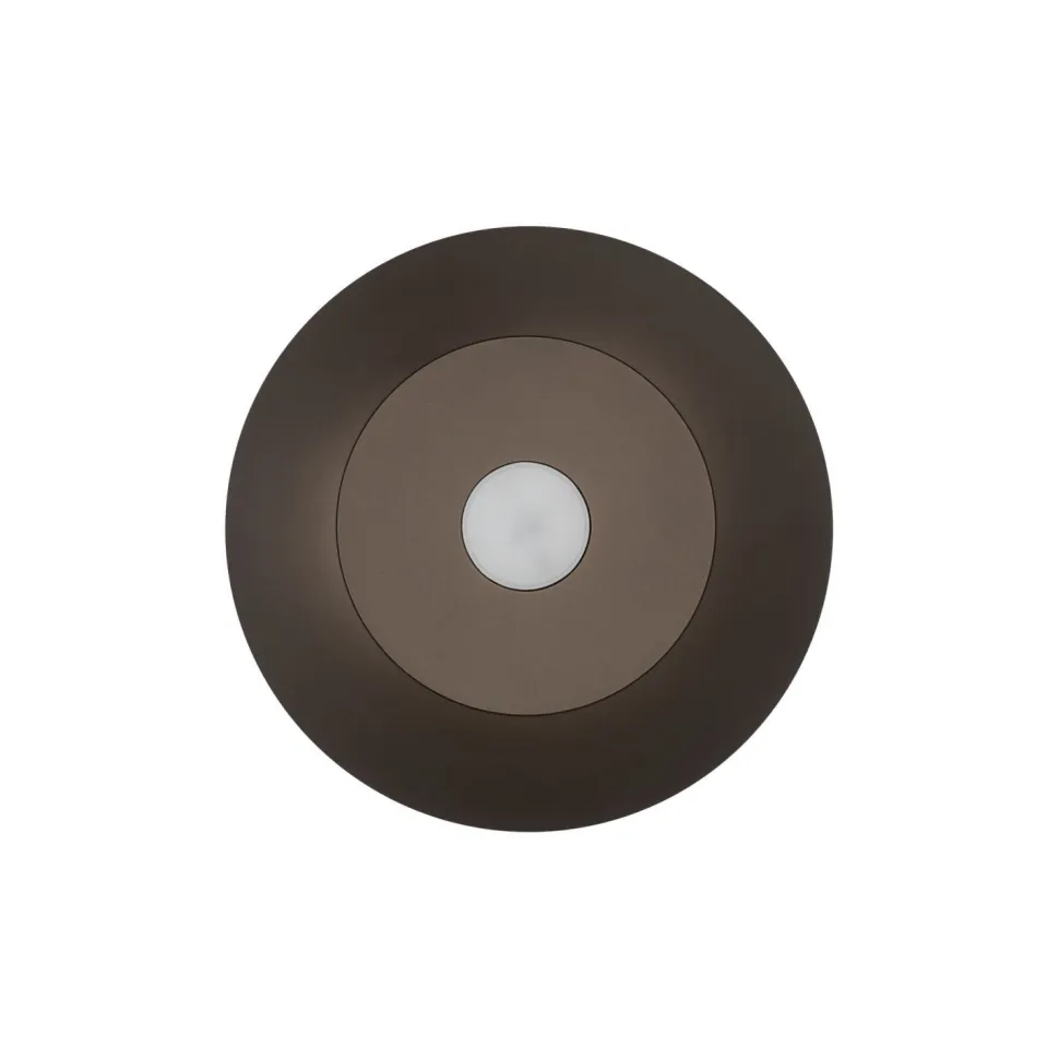 Pendelleuchte rund Ø 33 cm Braun matt Metall GX53