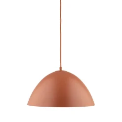 Pendelleuchte rund Ø 34 cm H: max. 165 cm Rot Metall E27