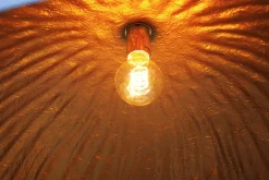 Pendelleuchte rund Ø70cm Modern Design weiß Gold