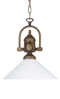 Pendelleuchte Rustikal Weiß