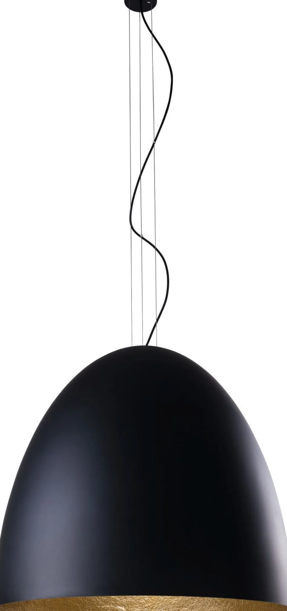 Pendelleuchte Schwarz 7-flmg Hängelampe ORNELLA