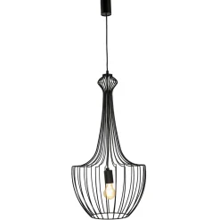 Pendelleuchte Schwarz Wohnzimmer Lampe JULIUS