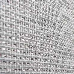 Pendelleuchte Stoff Metall B: 89 cm E27 Silber Landhaus