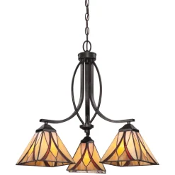 Pendelleuchte Tiffany Stil Esszimmer Höhe verstellbar