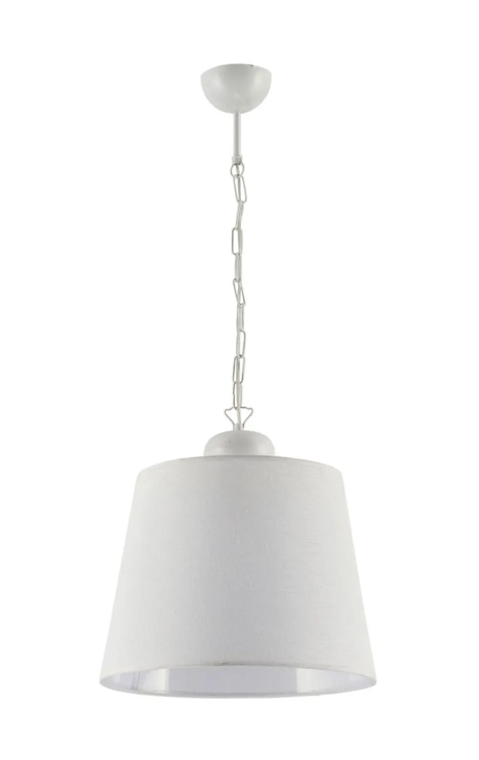 Pendelleuchte Weiß Ø38cm wohnlich LOCOLA Esszimmer