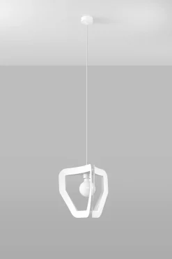 Pendelleuchte Weiß Modern für E27 Metall dekorativ