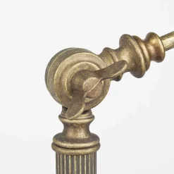 Premium Bankerlampe aus Messing in Antik Bronze Tischleuchte