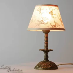 Premium Tischleuchte Messing Antik