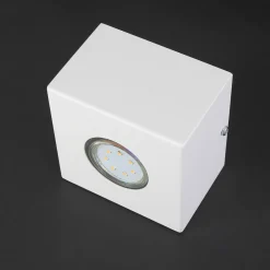 Quadratischer Aufbausport Net Weiß GU10