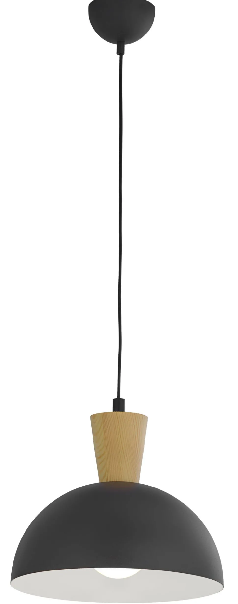 Retro Pendelleuchte Metall Ø31cm rund E27 wohnlich