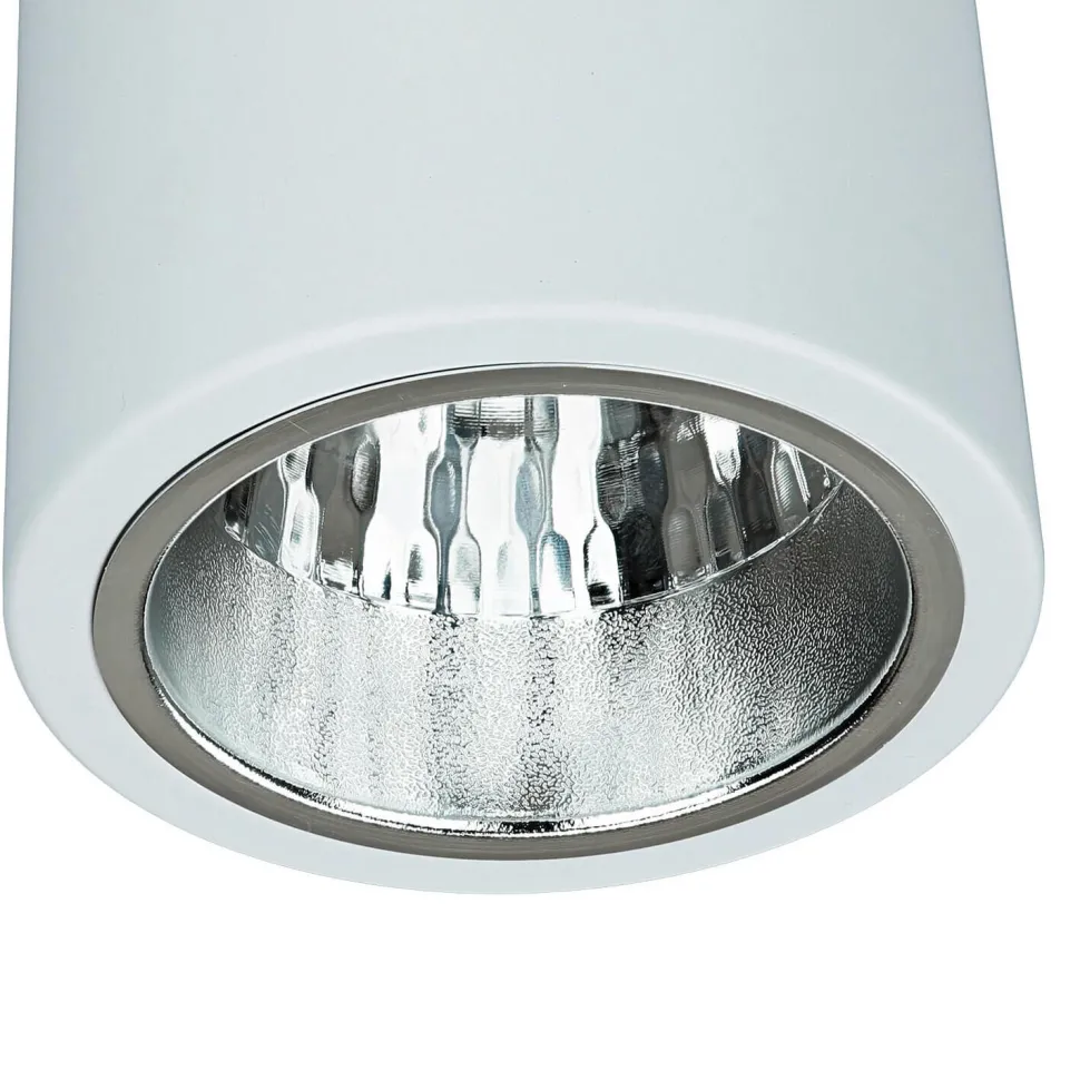 Runde Bauhaus Deckenleuchte Deckenlampe für die Küche in Weiß