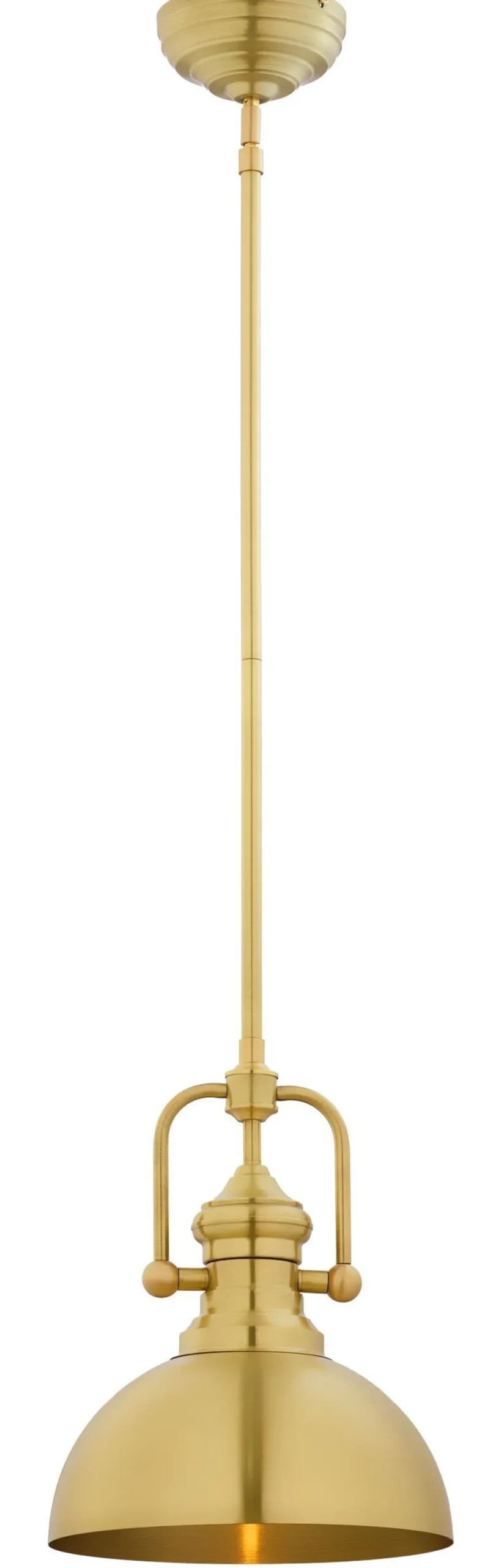 Runde Deckenlampe Loft Metall E27 Ø30,5 cm in Kupfer