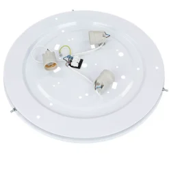 Runde Deckenleuchte ARBARO Holz Modern Wohnzimmer